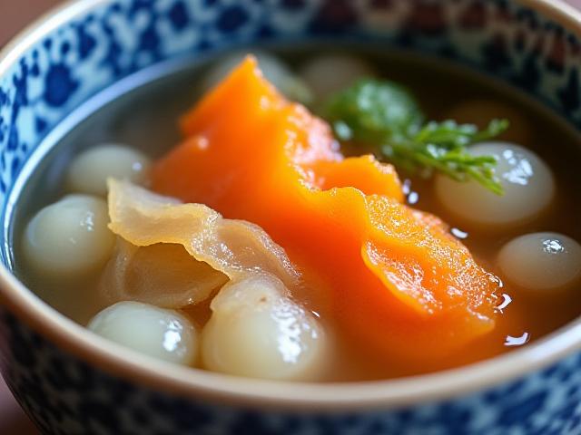 Close up of a seasonal simmered dish